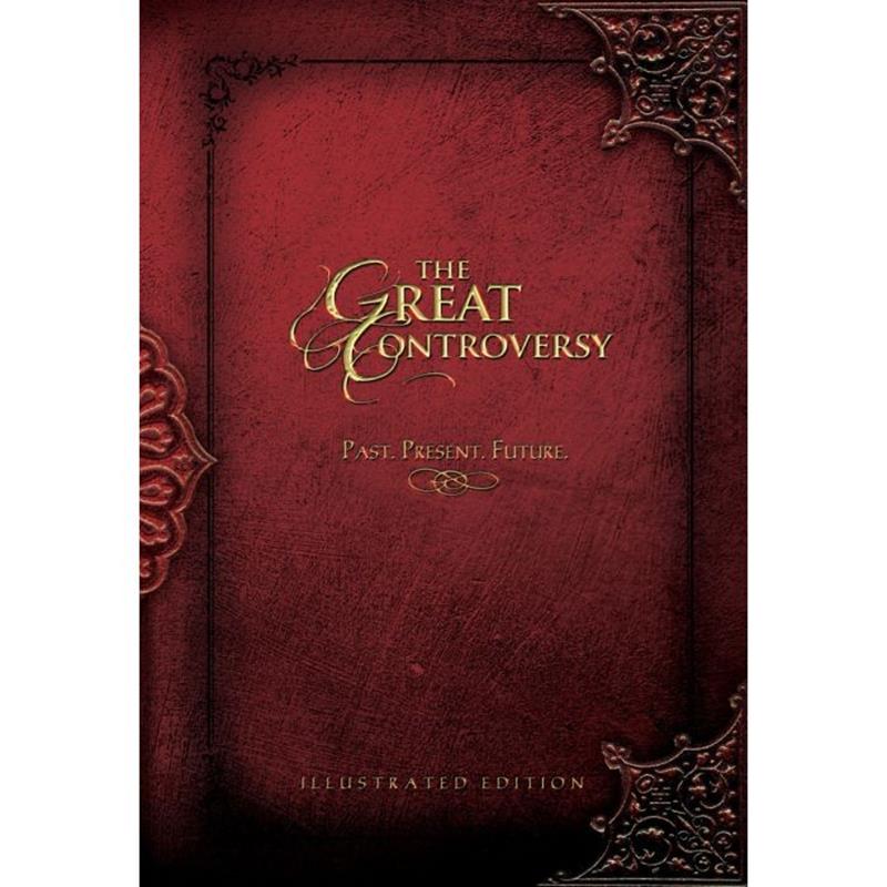 GREAT CONTROVERSY ILLUSTRATED EDITION RED,ELLEN WHITE,PR1003